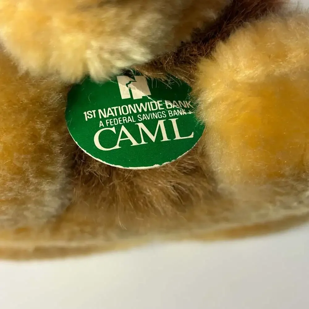 Vintage Animal Fair by Guy 1st Nationwide Bank Promotional Camel Plush